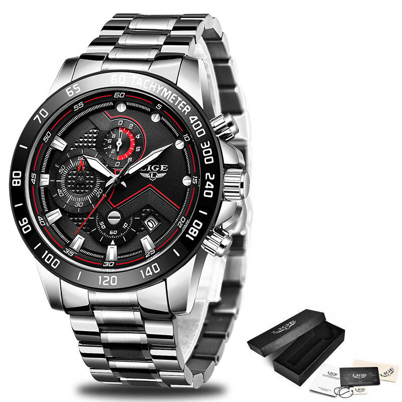 Lige Men's Business Quartz