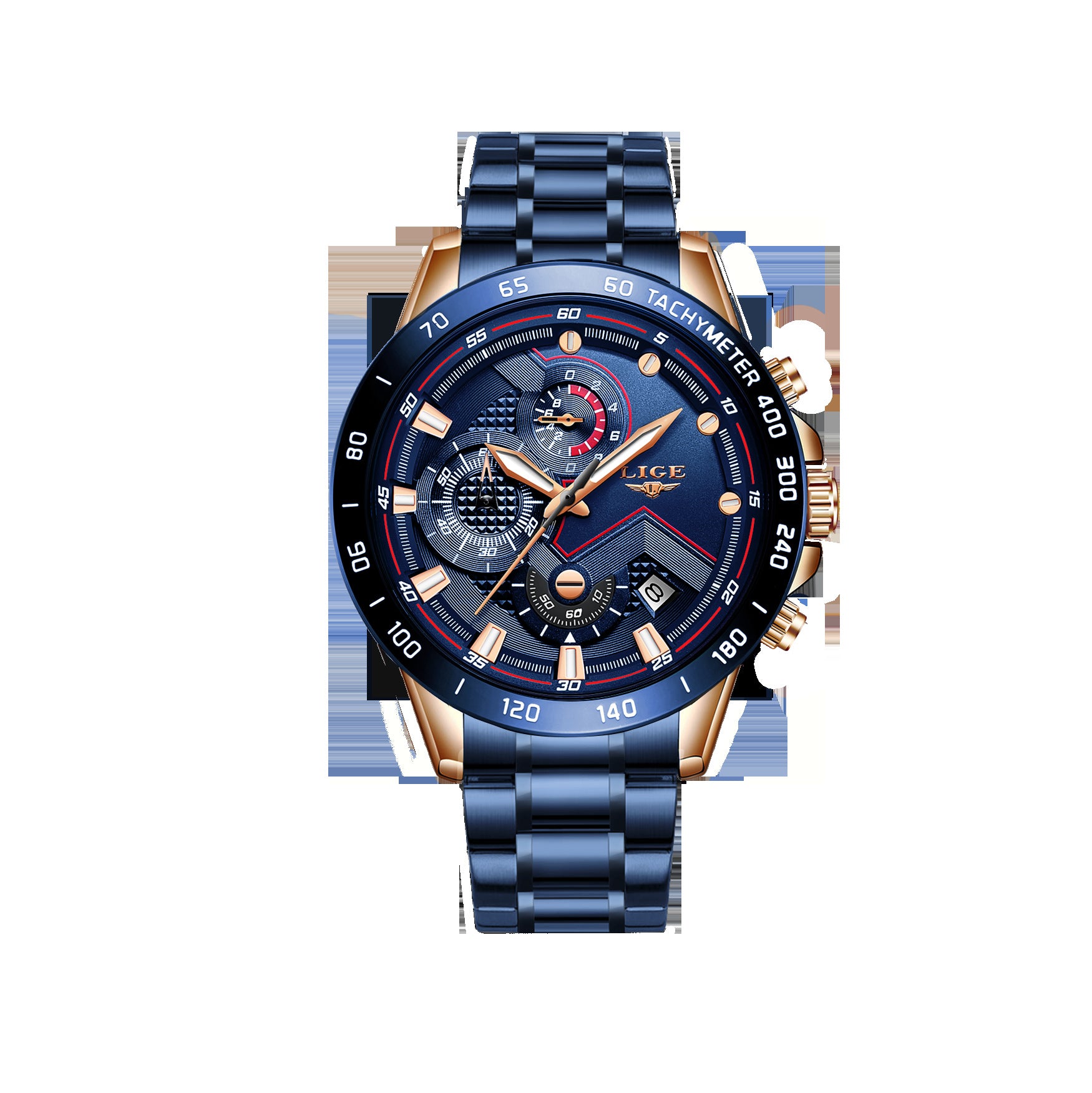 Lige Men's Business Quartz