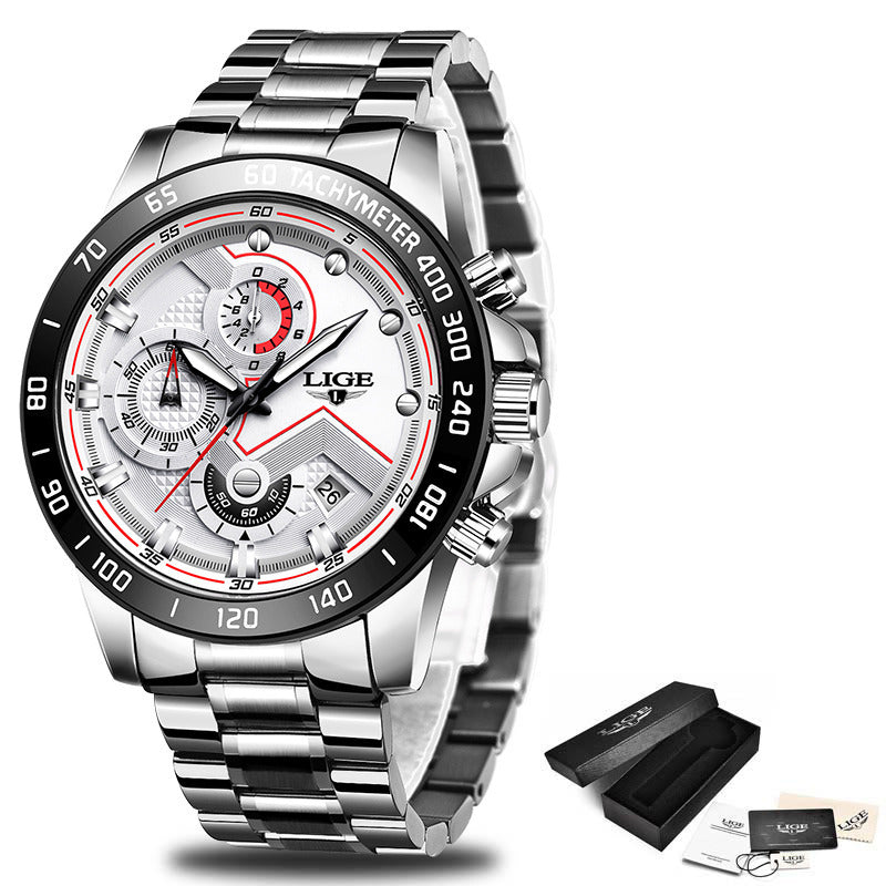 Lige Men's Business Quartz