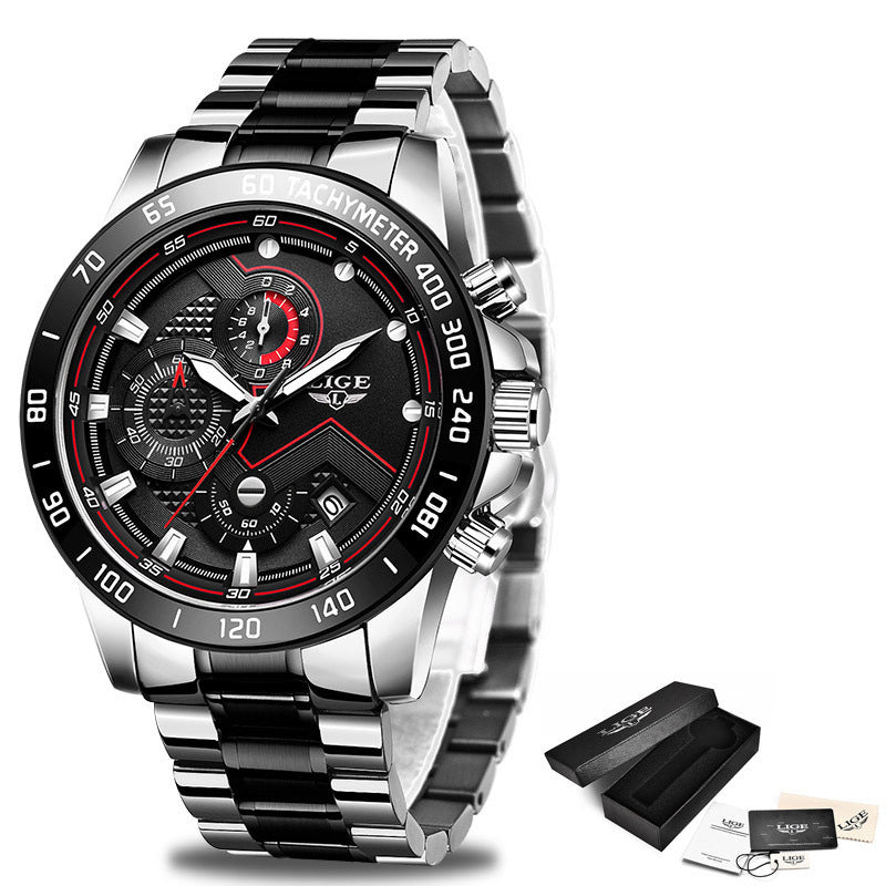 Lige Men's Business Quartz
